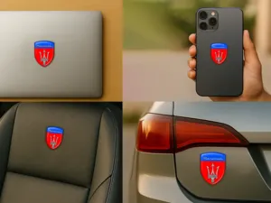 Maserati Emblemas Auto Resistentes Limitados Alta Calidad